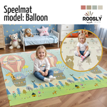 Roosly Speelmat & Speelkleed Baby 180×200 cm – Dubbelzijdig & Opvouwbaar – Balloon