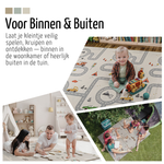 Roosly Speelmat & Speelkleed Baby 180×200 cm – Dubbelzijdig & Opvouwbaar – Llama