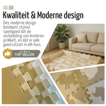 Roosly Speelmat & Speelkleed Baby 145×145 cm – Zacht, Veilig & Opvouwbaar – Beige