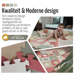 Roosly Speelmat & Speelkleed Baby 145×145 cm – Zacht, Veilig & Opvouwbaar – Pastel