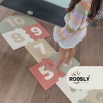 Roosly Hinkelmat & Speelkleed – Foam Puzzelspeelgoed Incl. Opbergtas