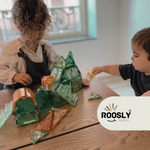 Roosly Magnetisch Speelgoed 20-delig – Magnetic Tiles Jungle – Montessori Bouwstenen