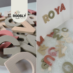 Roosly Badspeelgoed – Badletters & Foam Letters Incl. Opbergtas